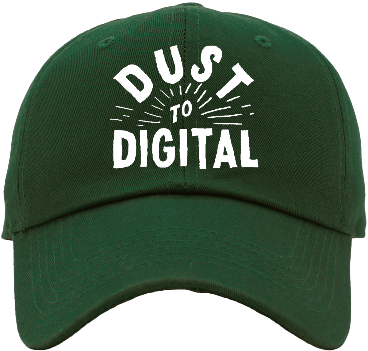 Blue, Green, Dust-to-Digital (Available Baseball and | in Burgundy) Hat