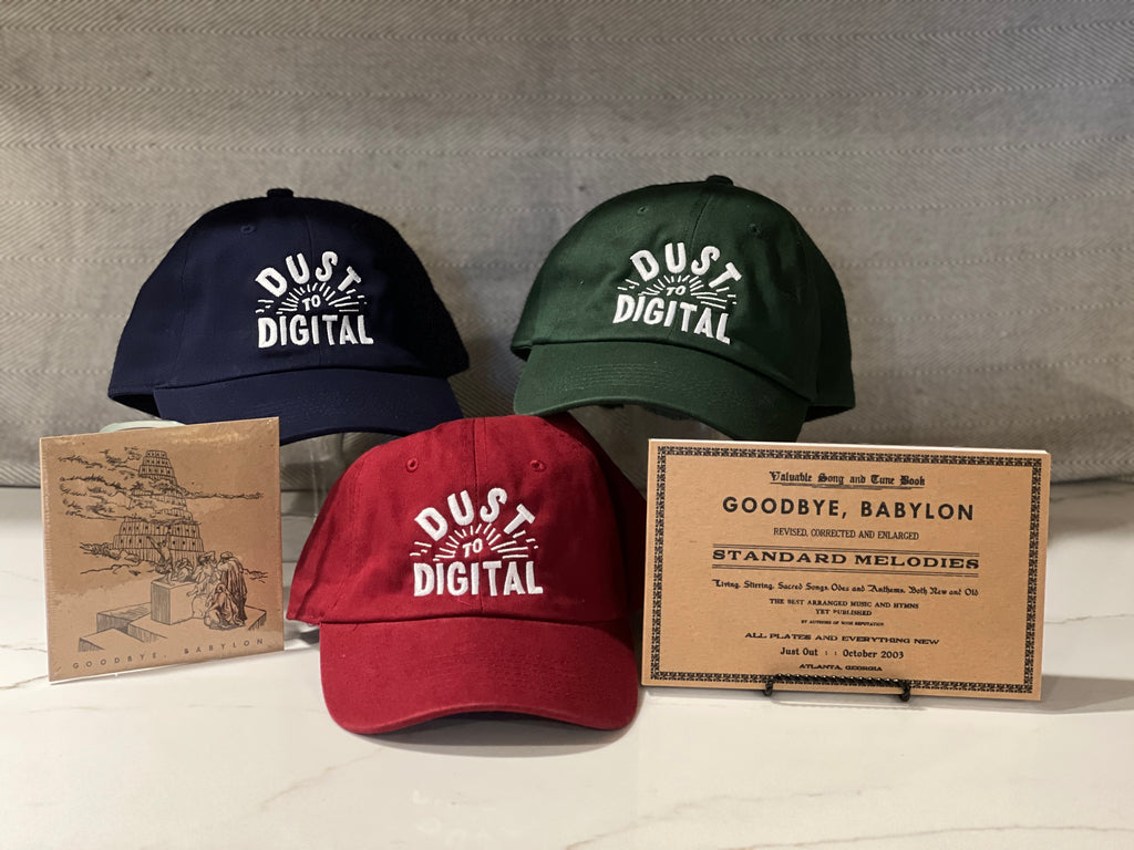 Baseball Hat (Available in Blue, Green, and Burgundy) | Dust-to-Digital