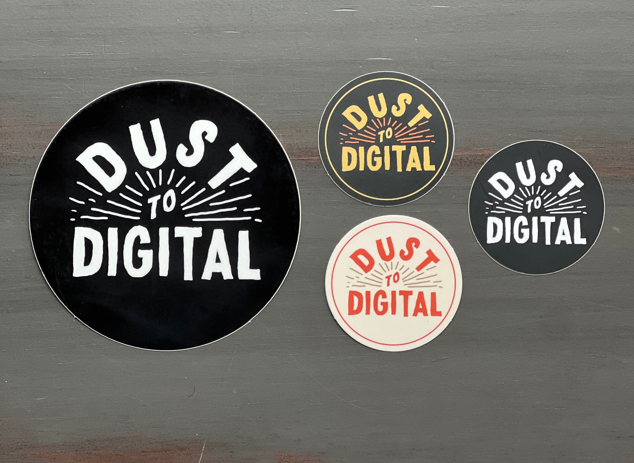 Dust-to-Digital Sticker Set