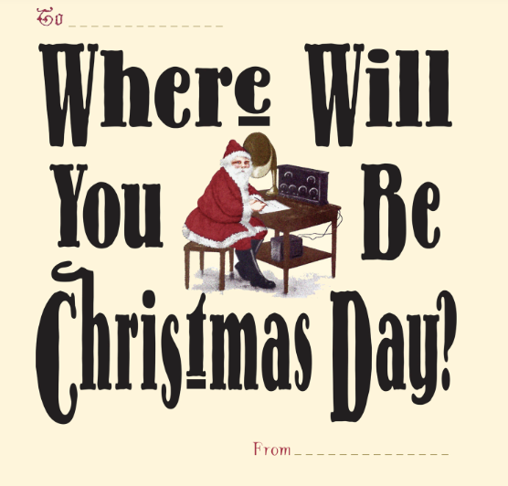 Where Will You Be Christmas Day?