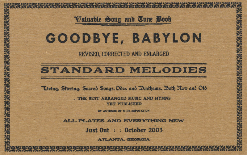 Goodbye, Babylon Book
